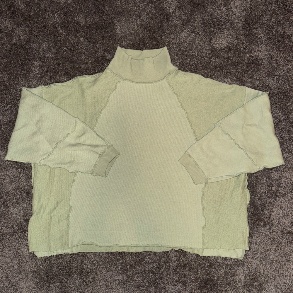 American Eagle Mint Green Knit Sweater
